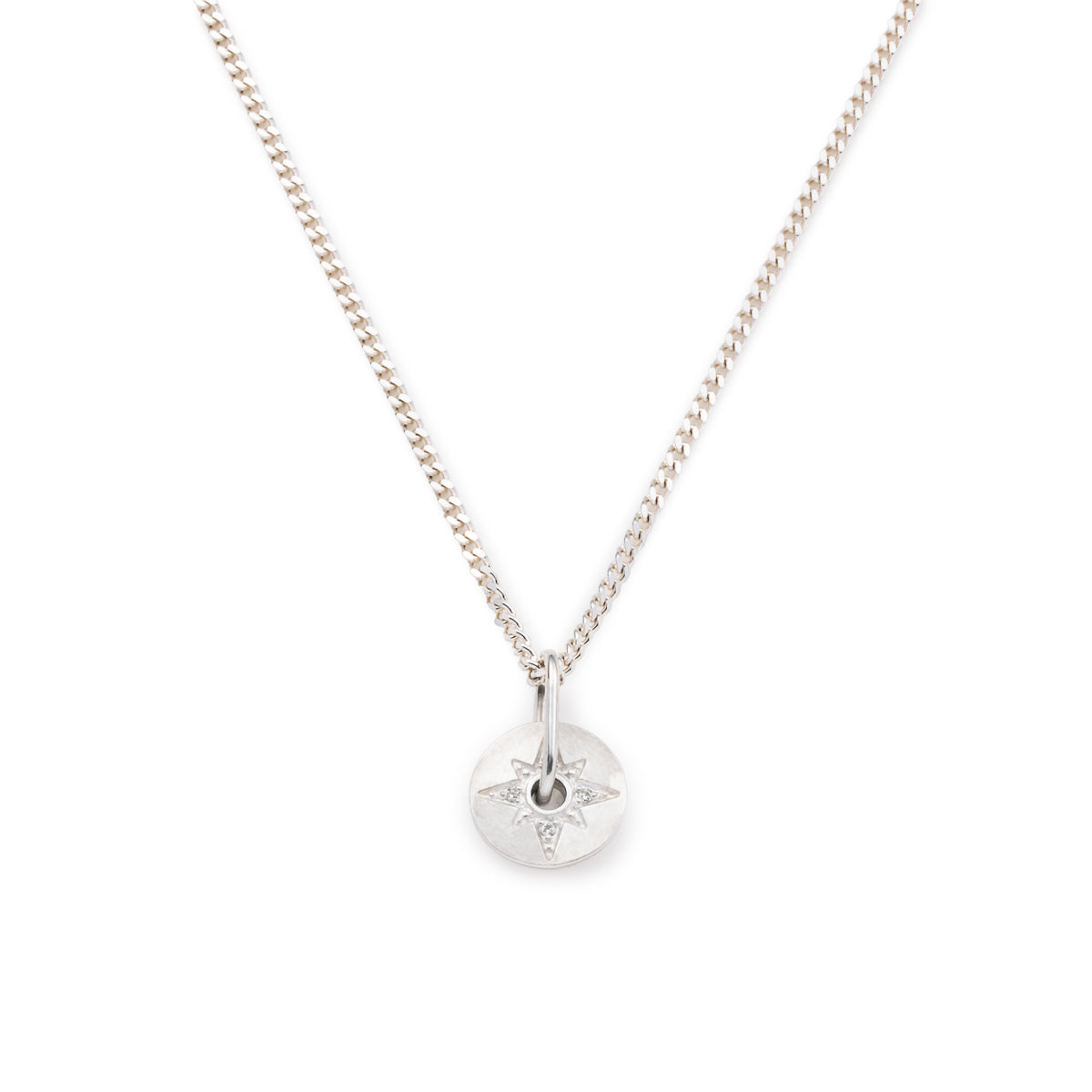 CELESTIALS THE STAR Diamond  Necklace  Mini