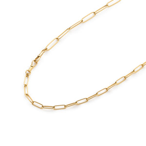 【Made-To-Order】K18 ALL ABOUT BASICS Clip Chain Necklace