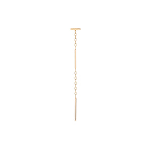 ALL ABOUT BASICS Toggle Chain Earring
