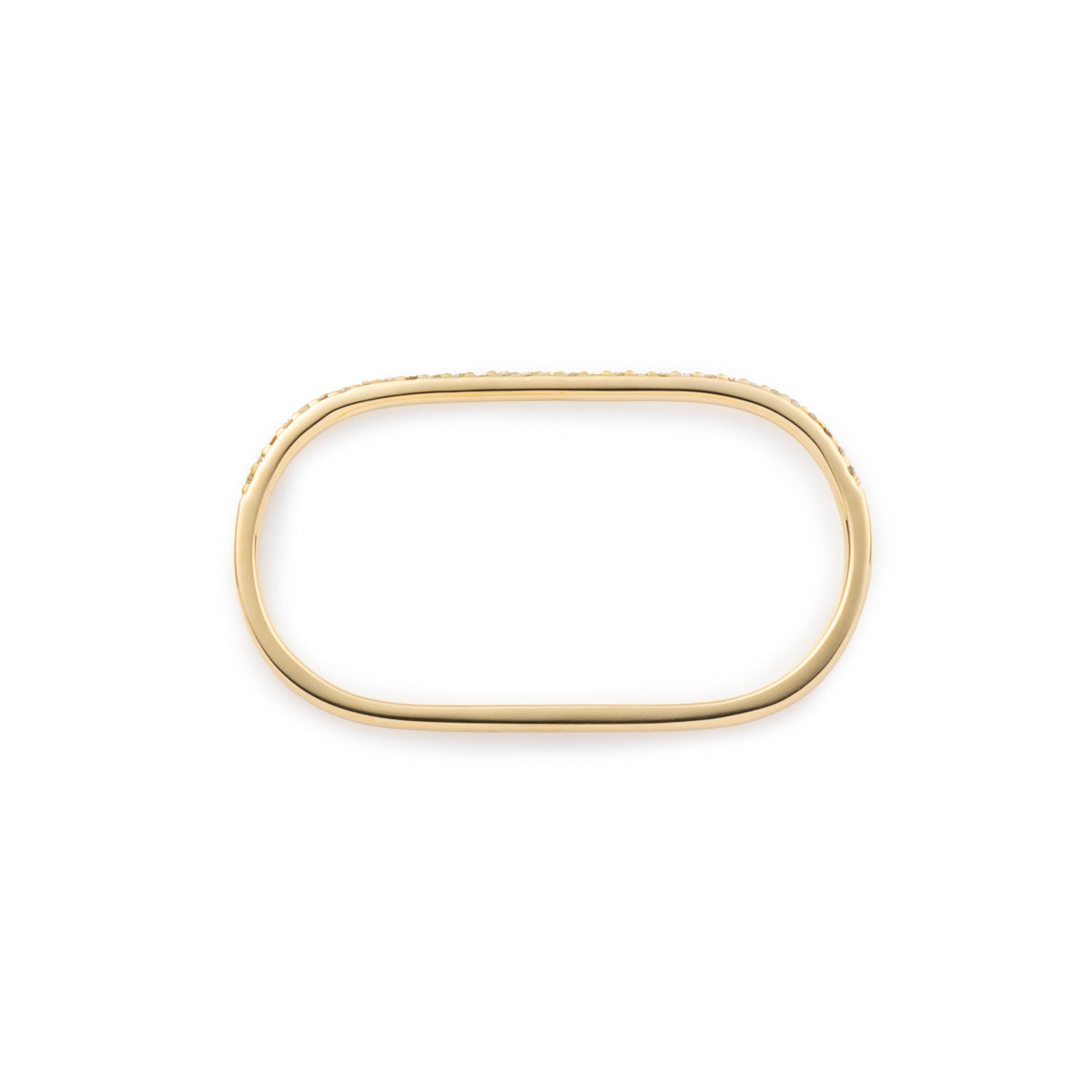 18K GOSSAMER Half Eternity Double Finger Ring