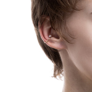 HONEY ANT Akoya Pearl Ear Cuff