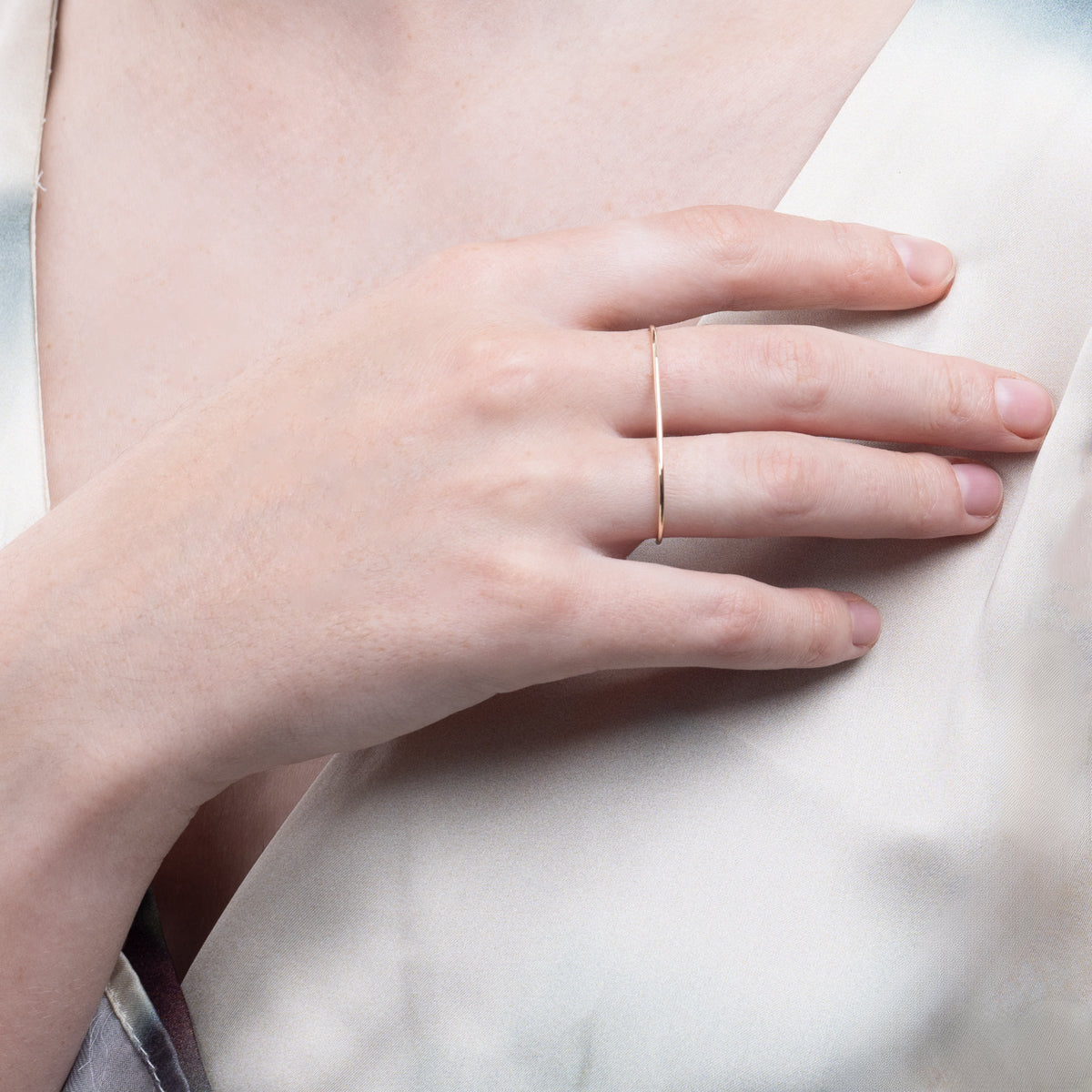 ALL ABOUT BASICS Double Finger Ring