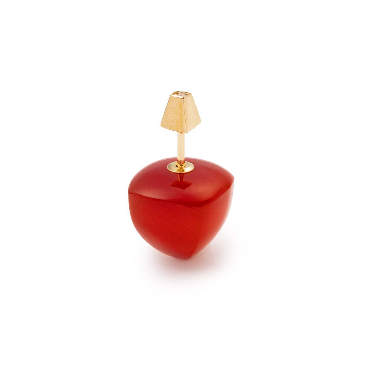 BIRD OF PARADISE Micro Spear Pyramid Earring