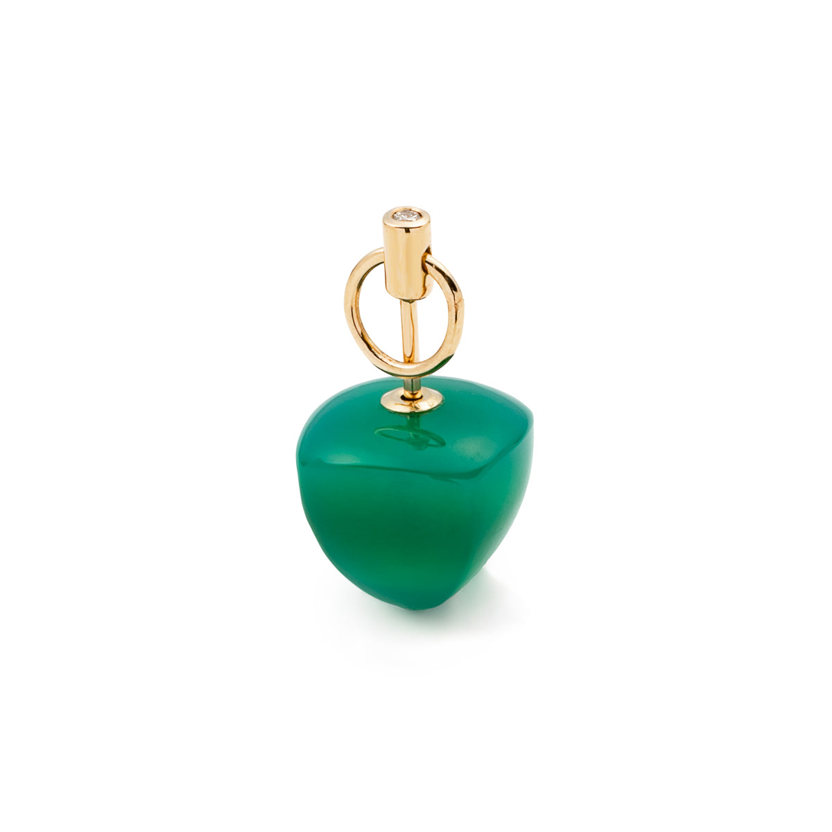 BIRD OF PARADISE Micro Spear Door Knocker Earring