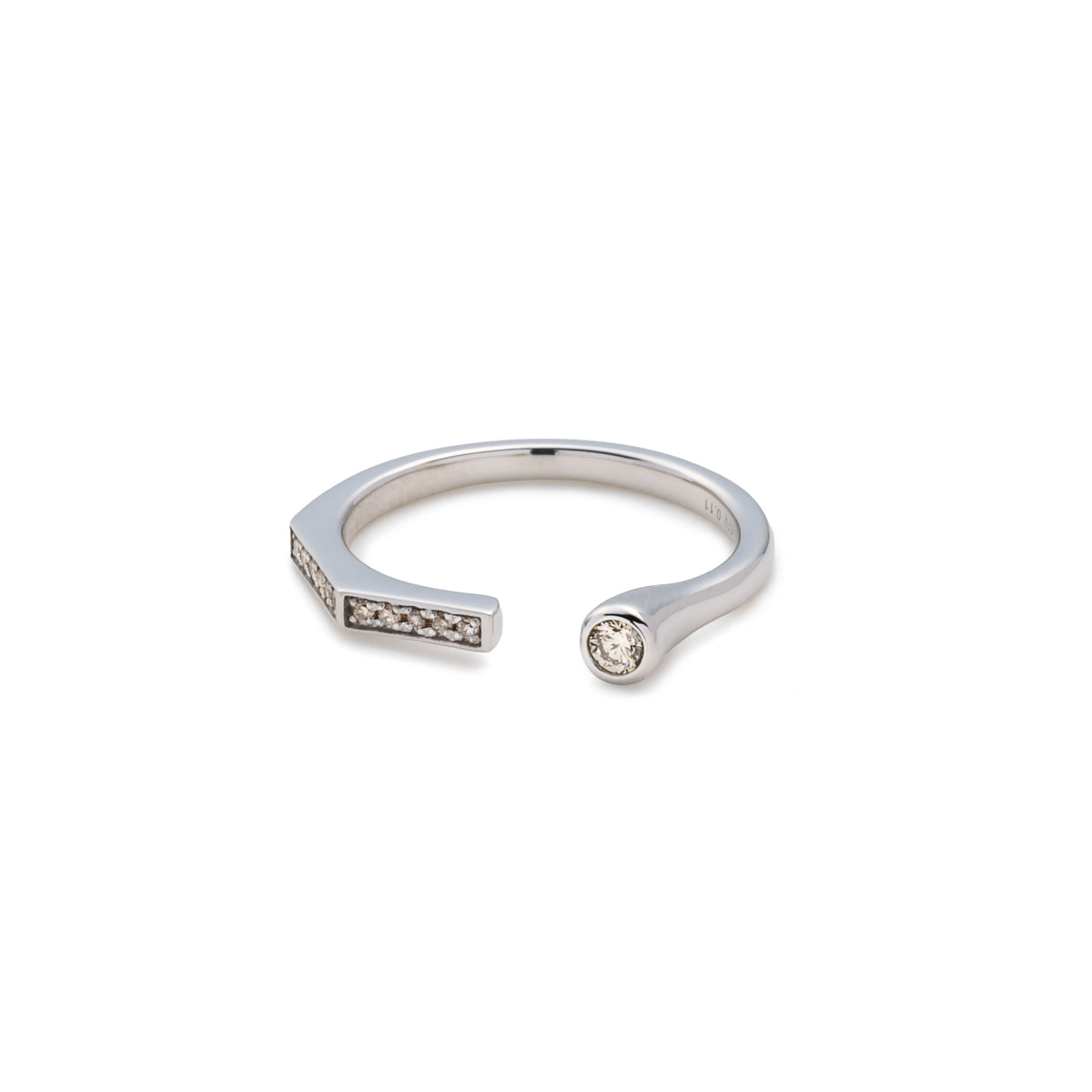 【Made-To-Order】MANHATTAN Diamond Cuff Ring