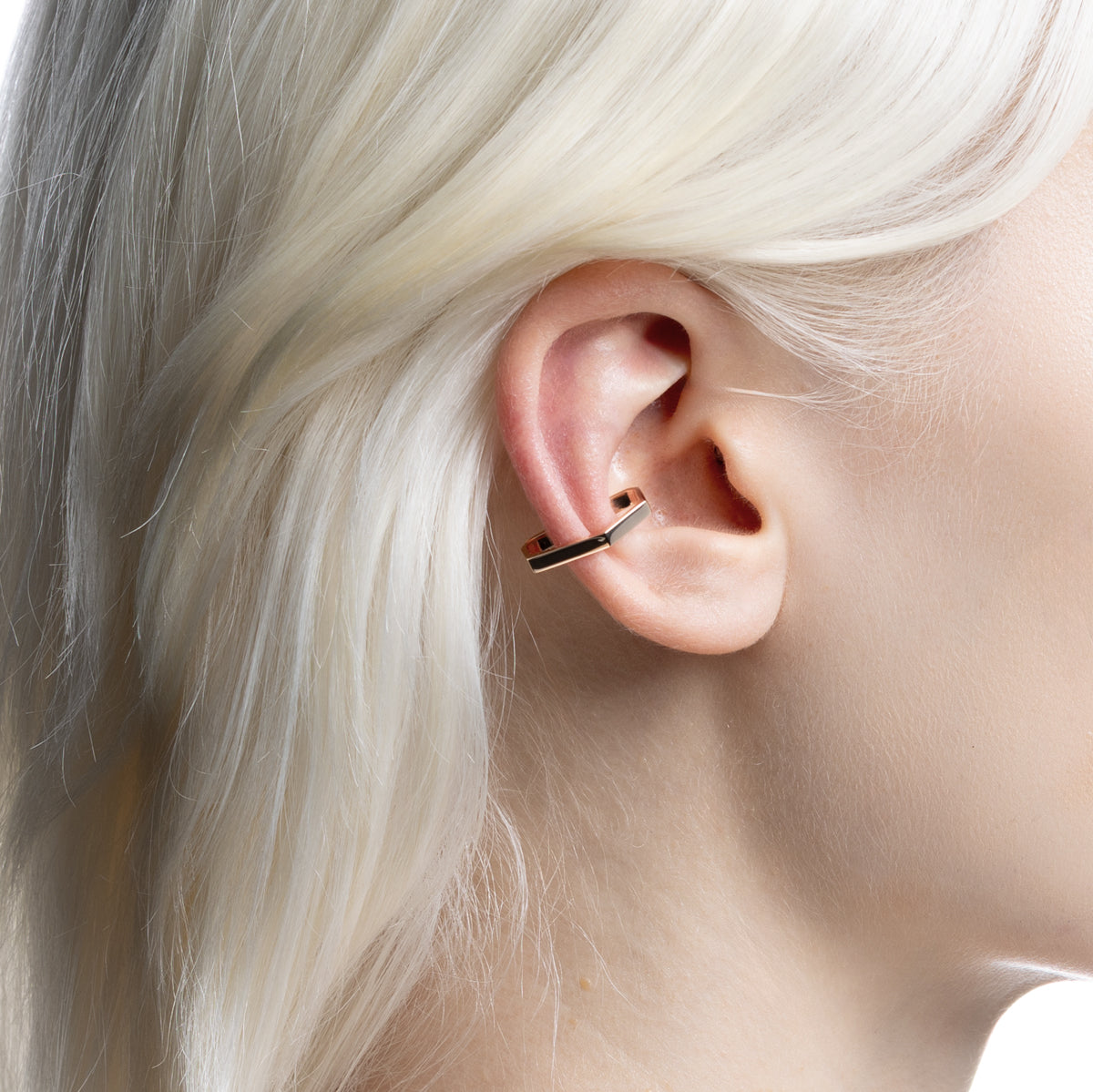 MANHATTAN Polygon Flat Ear Cuff