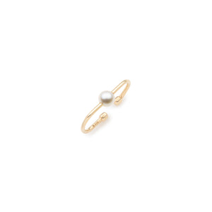 MIRÓ Akoya Pearl Oblong Ear Cuff