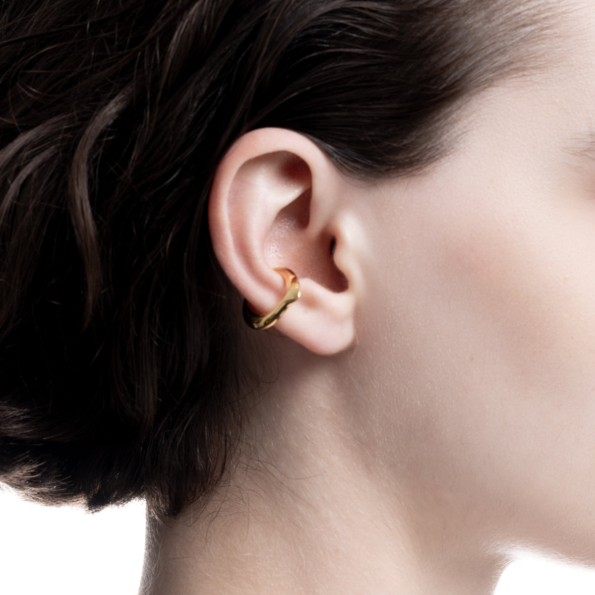 PARAKEET Ear Cuff  Gold Plated
