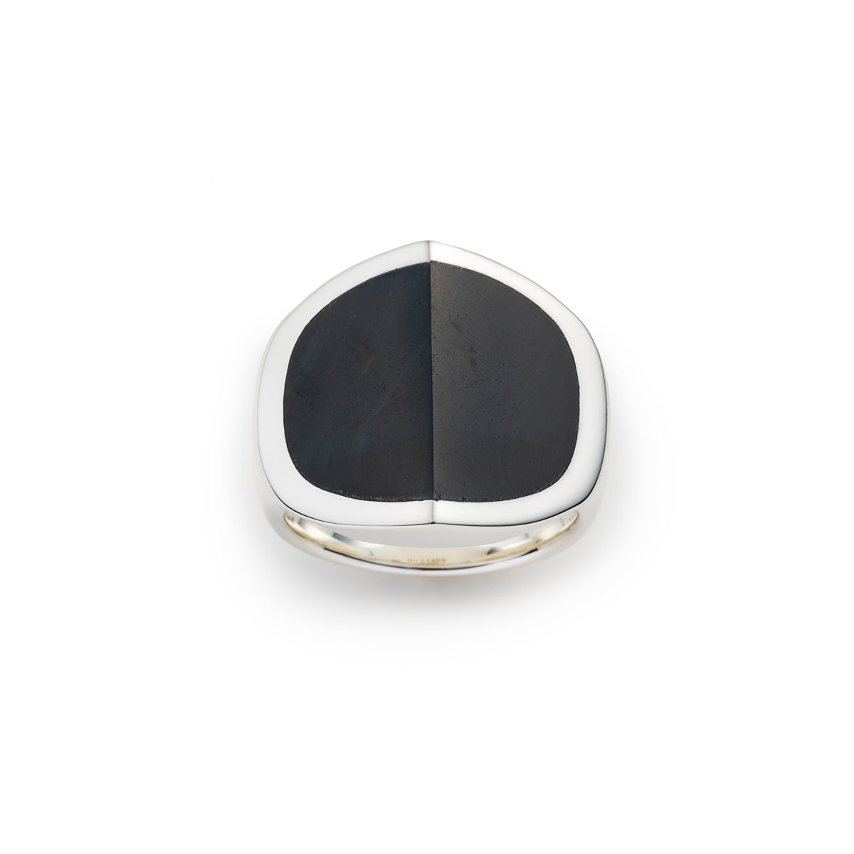 EQUINOX-Pyramid Blue Tiger’s eye Ring Large size