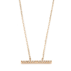 TRAPEZE Diamond Necklace Medium size