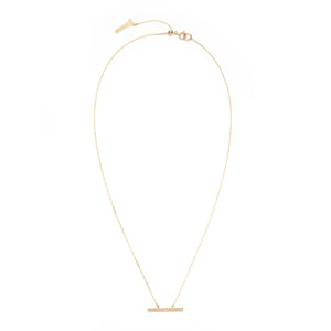 TRAPEZE Diamond Necklace Medium size