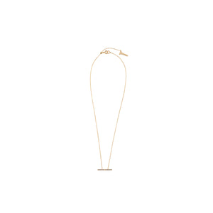 TRAPEZE Diamond Necklace Medium size Black Ruthenium Plated