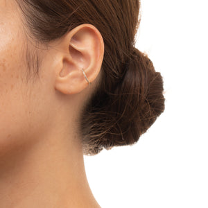 GOSSAMER Diamond Ear Cuff Small size
