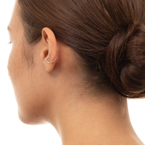 GOSSAMER Diamond Ear Cuff Small size
