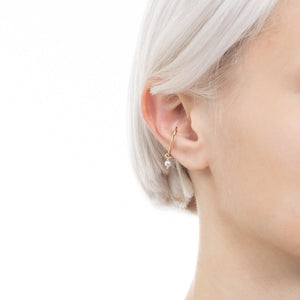 MIRÓ Akoya Pearl Ear Cuff Small size