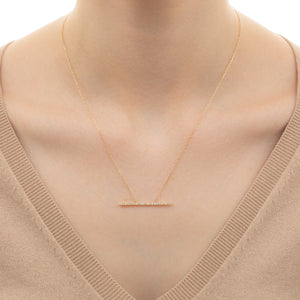 TRAPEZE Diamond Necklace Large size