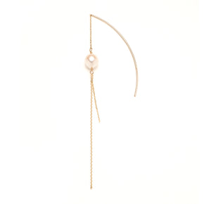 Akoya Pearl Chain Earring