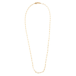 18K ALL ABOUT BASICS Ladder Chain Necklace