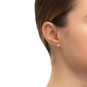 BELUGA Akoya Pearl Diamond Earring Small size