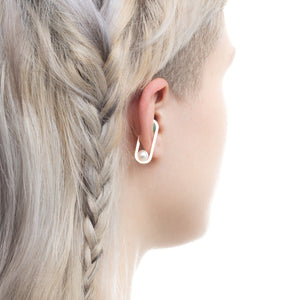 BELUGA Malachite Akoya Pearl Ear Cuff