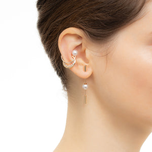 Short SPEAR Earring, Pearl