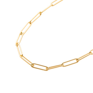 18K ALL ABOUT BASICS Labber Chain Necklace