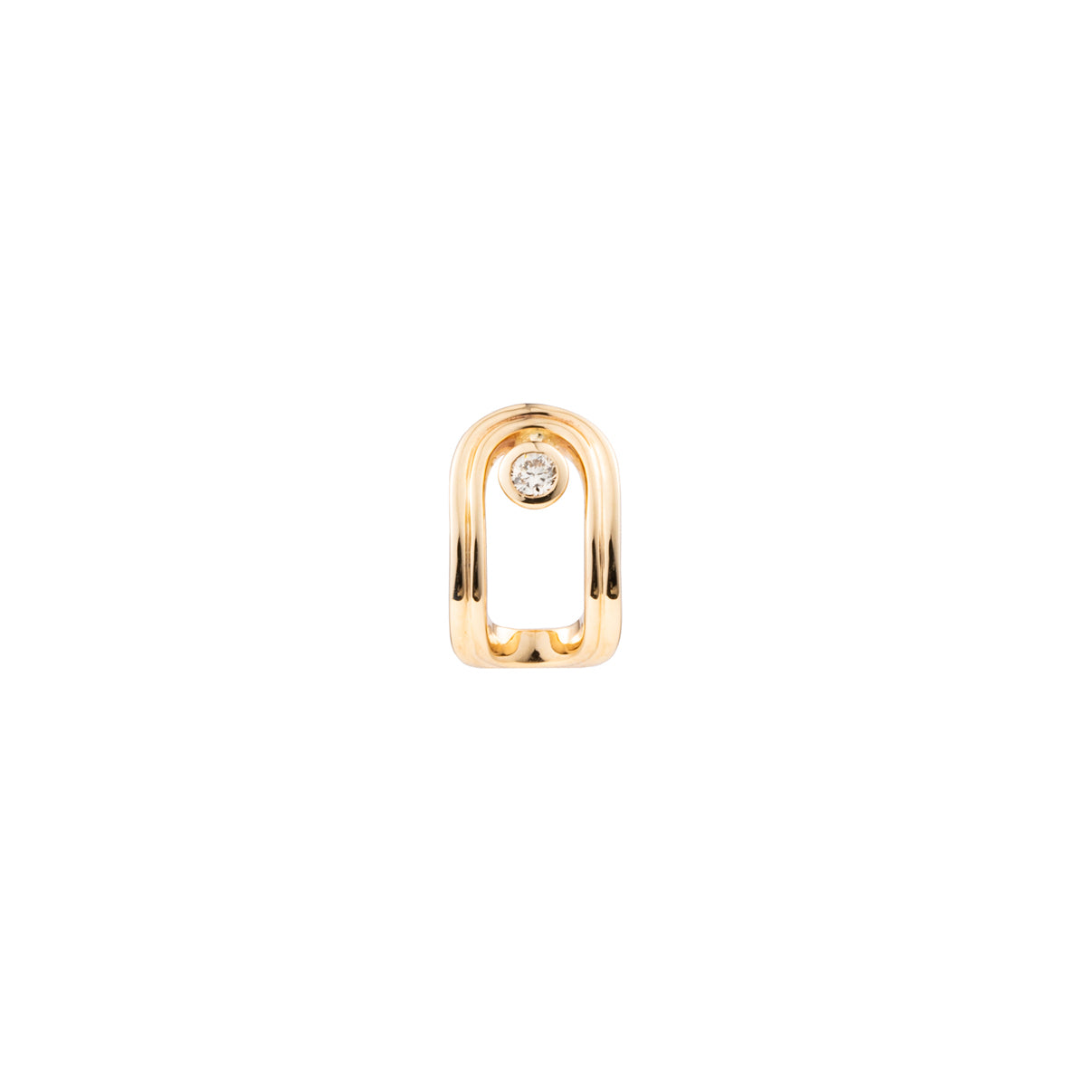 BELUGA Oblong Diamond Earring