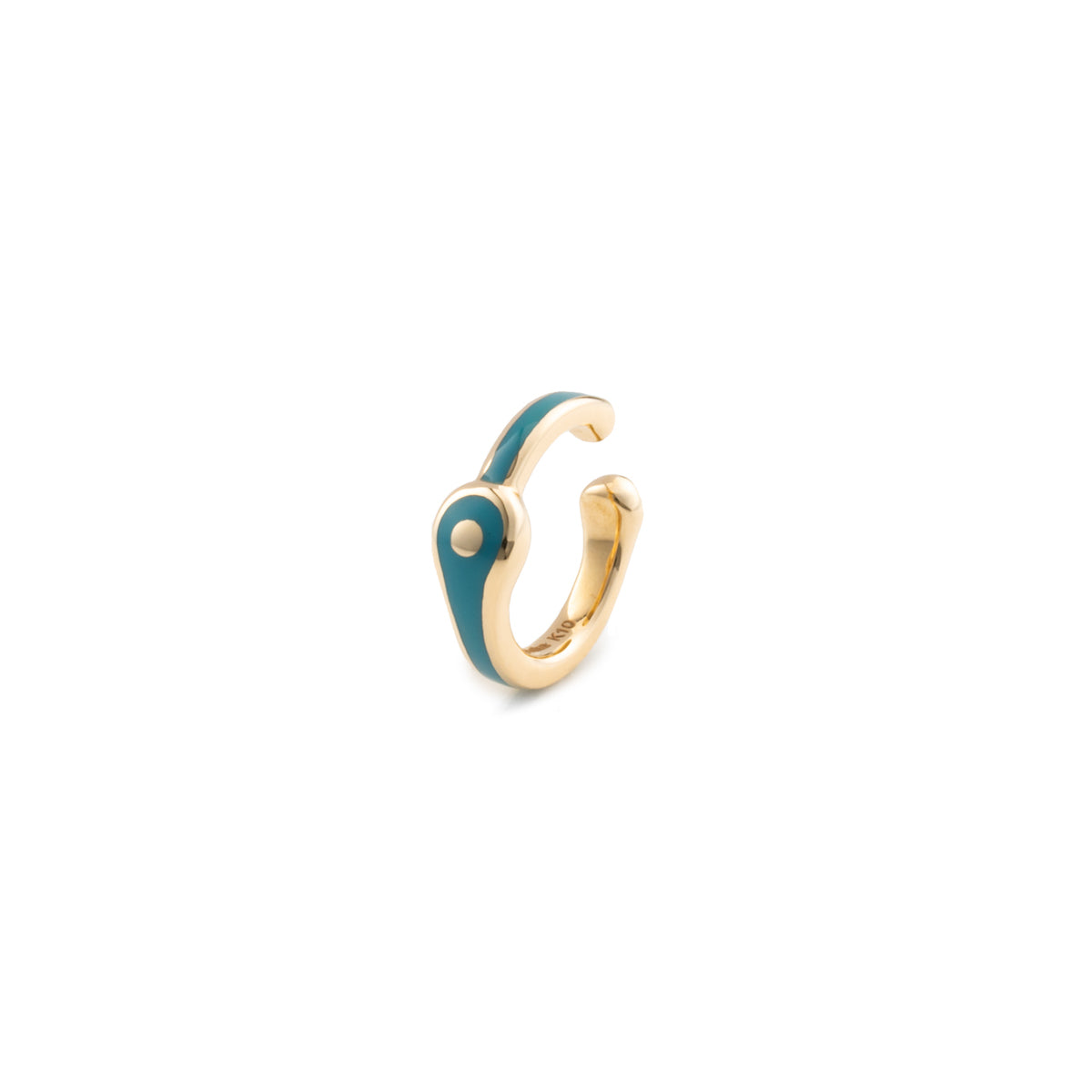 BIRD OF PARADISE Ear Cuff in Izmir Blue