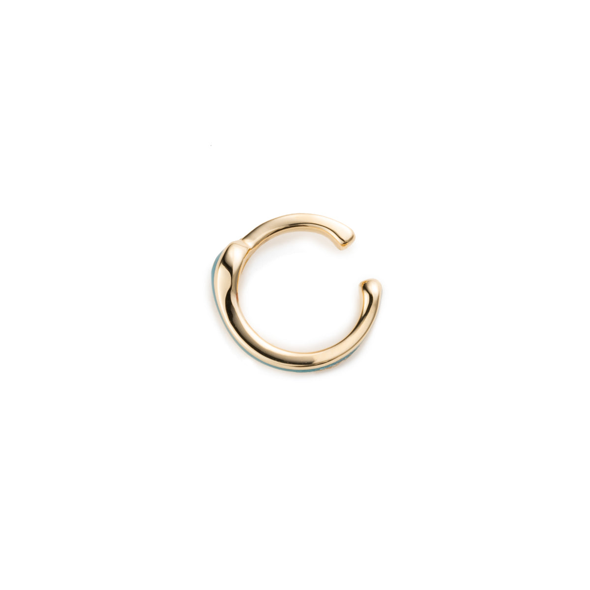 BIRD OF PARADISE Ear Cuff in Izmir Blue