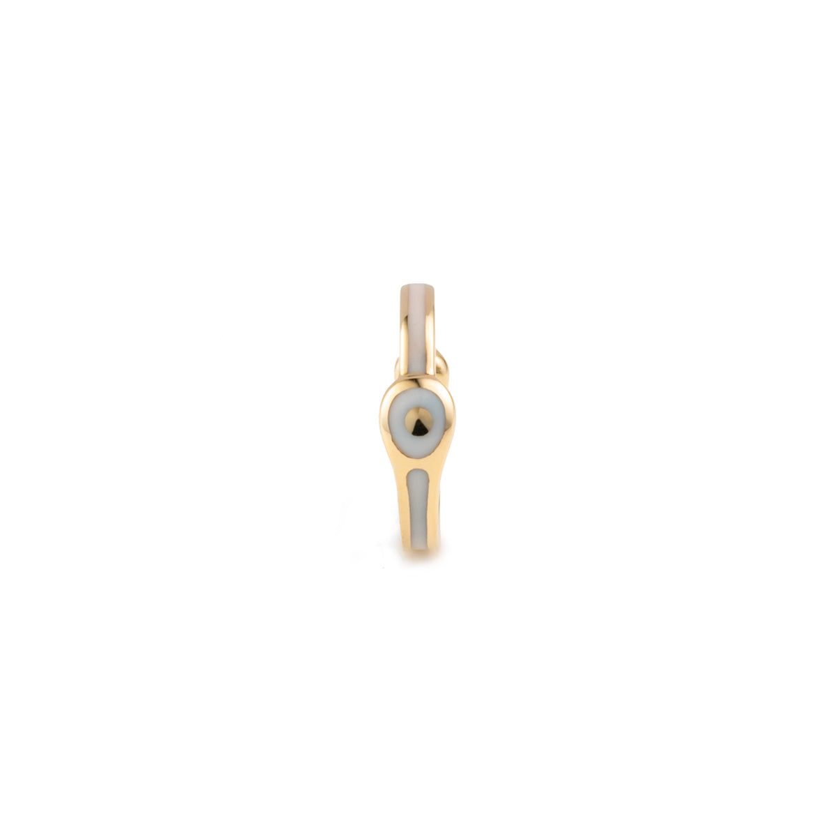 BIRD OF PARADISE Ear Cuff in Ivory White