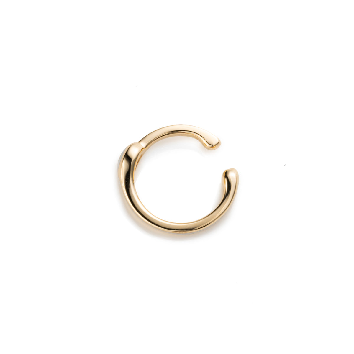 BIRD OF PARADISE Ear Cuff in Ivory White