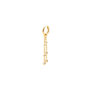 18K CASCADE Diamond Charm Earring