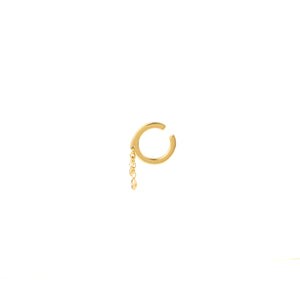 【Made-To-Order】18K CASCADEDiamond Ear Cuff
