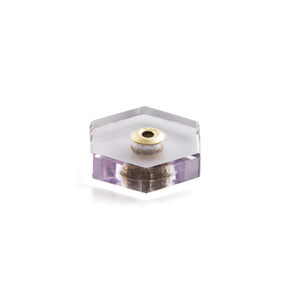 Hexagon Amethyst Stone for SPEAR Earring