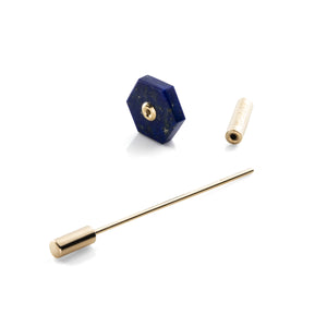 Short SPEAR Earring, Lapis Lazuli