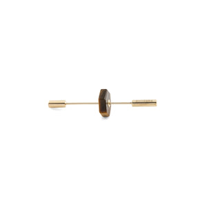 Short SPEAR Earring, Tiger's Eye
