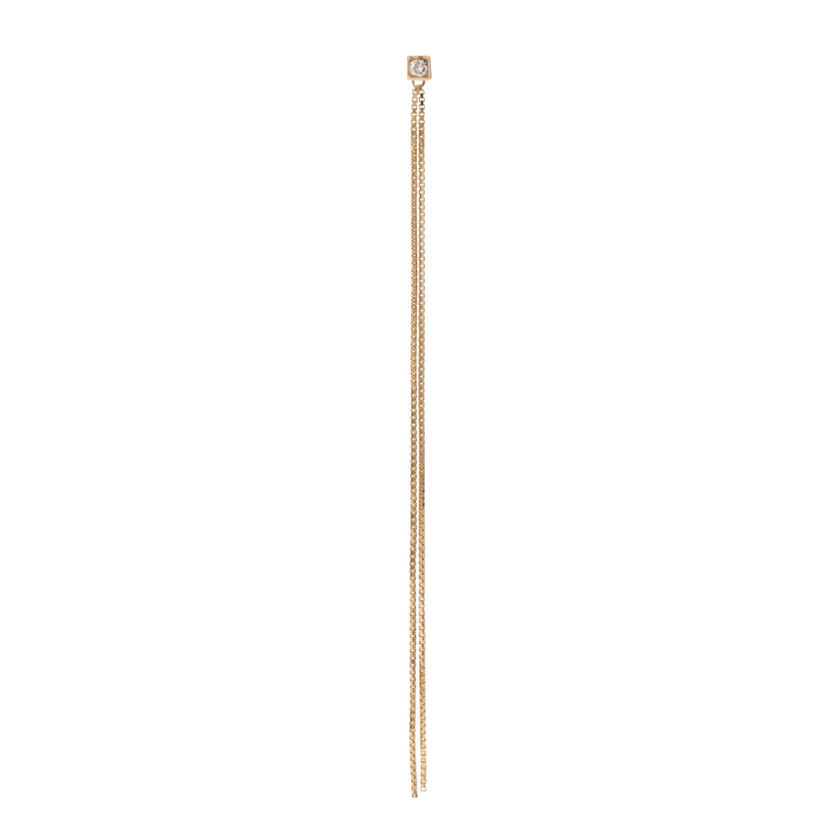 ALL ABOUT BASICS Eye-liner Diamond Earring Large size
