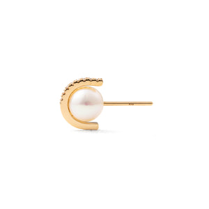 BELUGA Akoya Pearl Diamond Earring Medium size