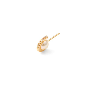 BELUGA Akoya Pearl Diamond Earring Small size