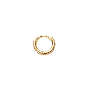 18K MANHATTAN Diamond Hoop Earring Extra Small size