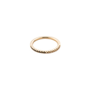 GOSSAMER Black and White Diamond Ring