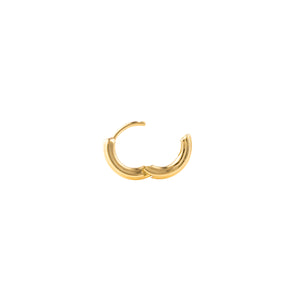 18K DUNE Huggie Earring Extra Small size