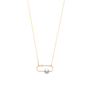 MIRÓ Diamond Akoya Pearl Necklace
