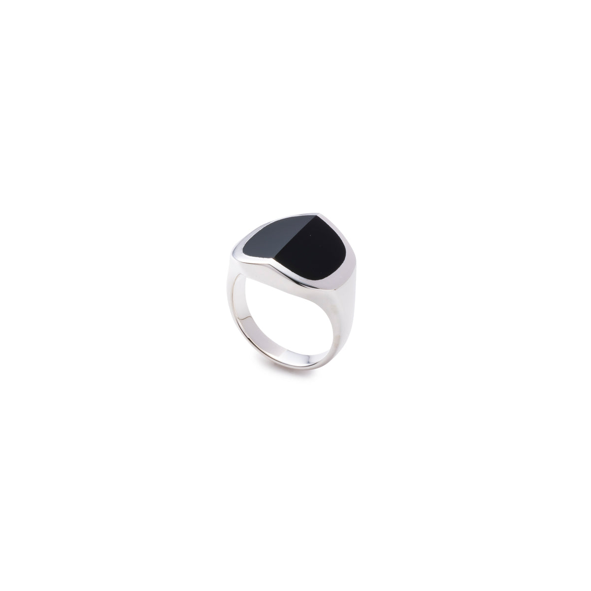 EQUINOX-Pyramid Onyx Ring Medium size