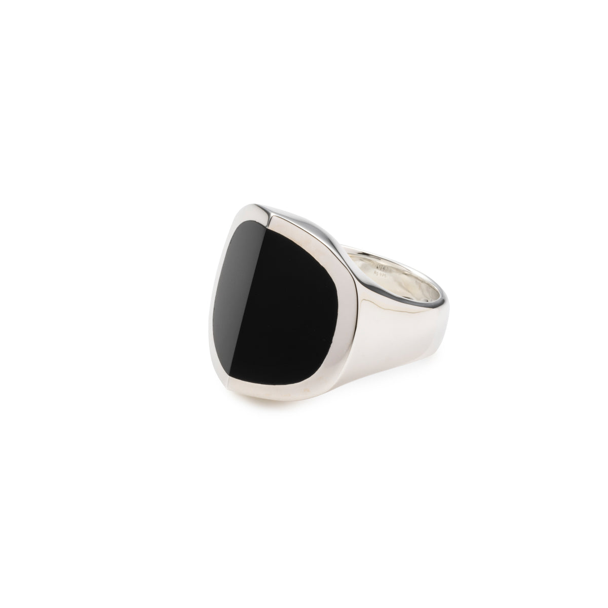 EQUINOX-Pyramid Onyx Ring Large size